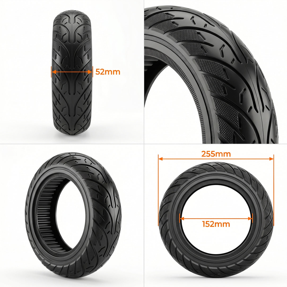 10*2.125 Opona typu honeycomb