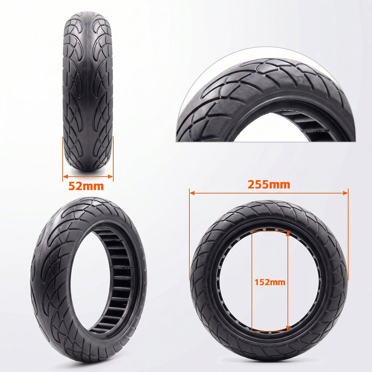 10*2.5 Opona typu honeycomb