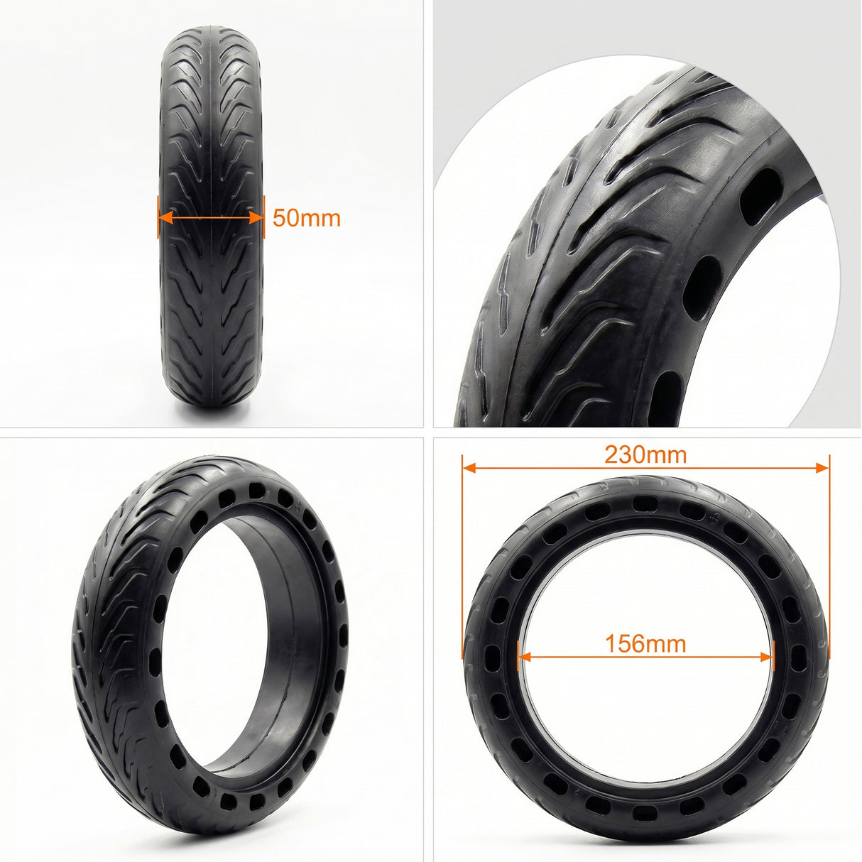 8.5*2 Opona typu honeycomb