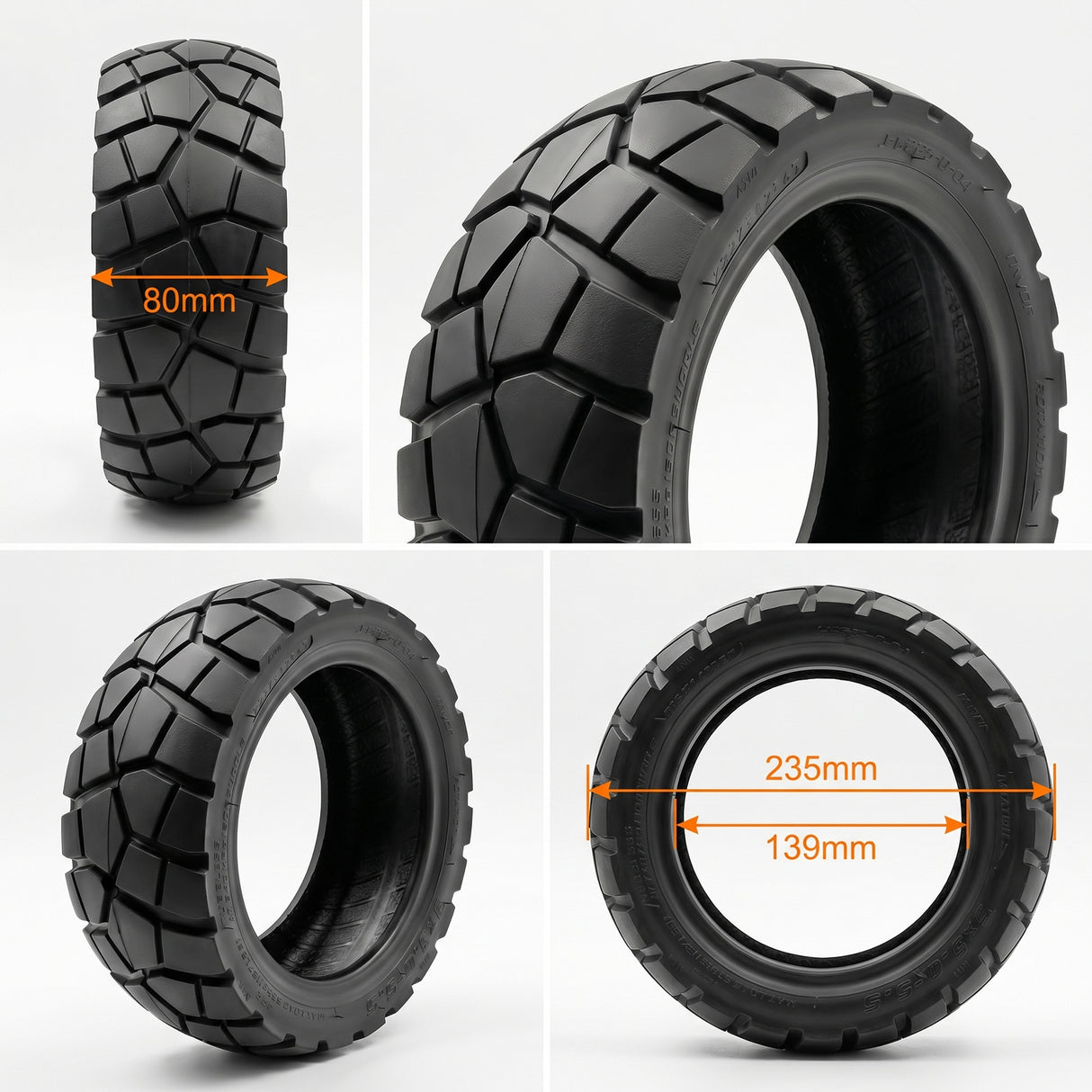9*3-5.5 Bezdętkowa opona terenowa