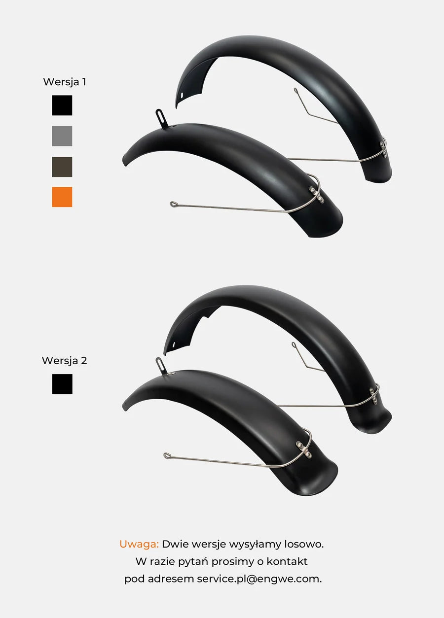 Rower elektryczny ENGWE EP-2 Boost – Zestaw Combo