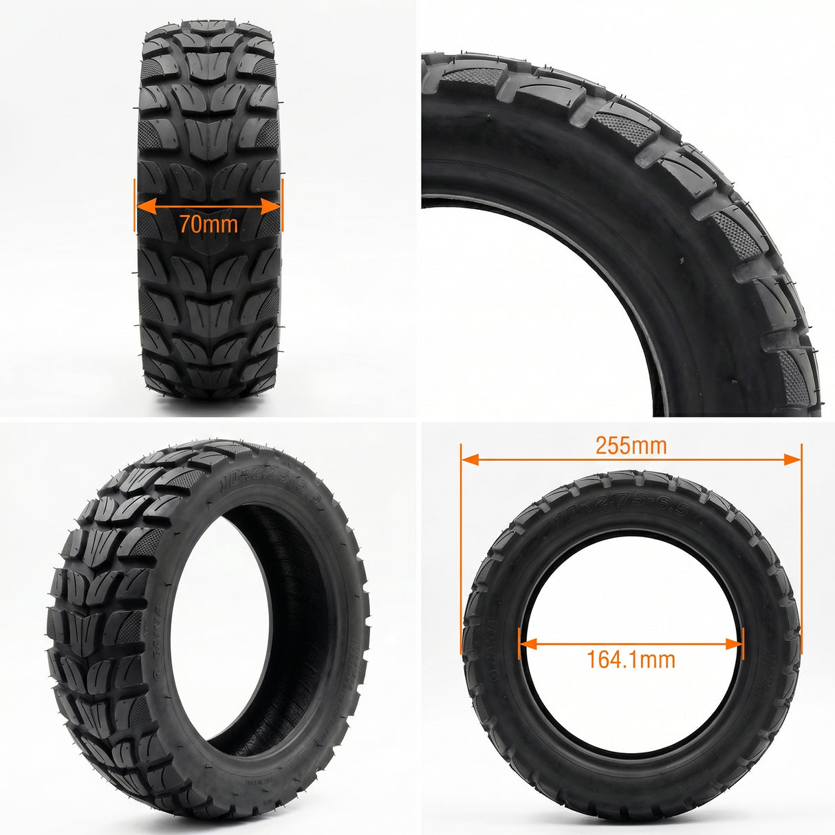 10*2.75-6.5 Bezdętkowa opona terenowa