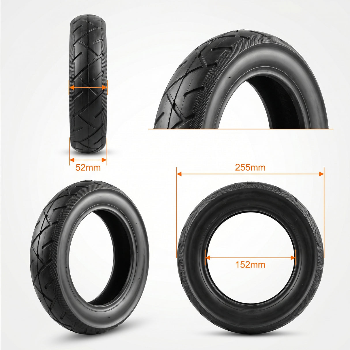 Opona 10×2.125 do roweru elektrycznego
