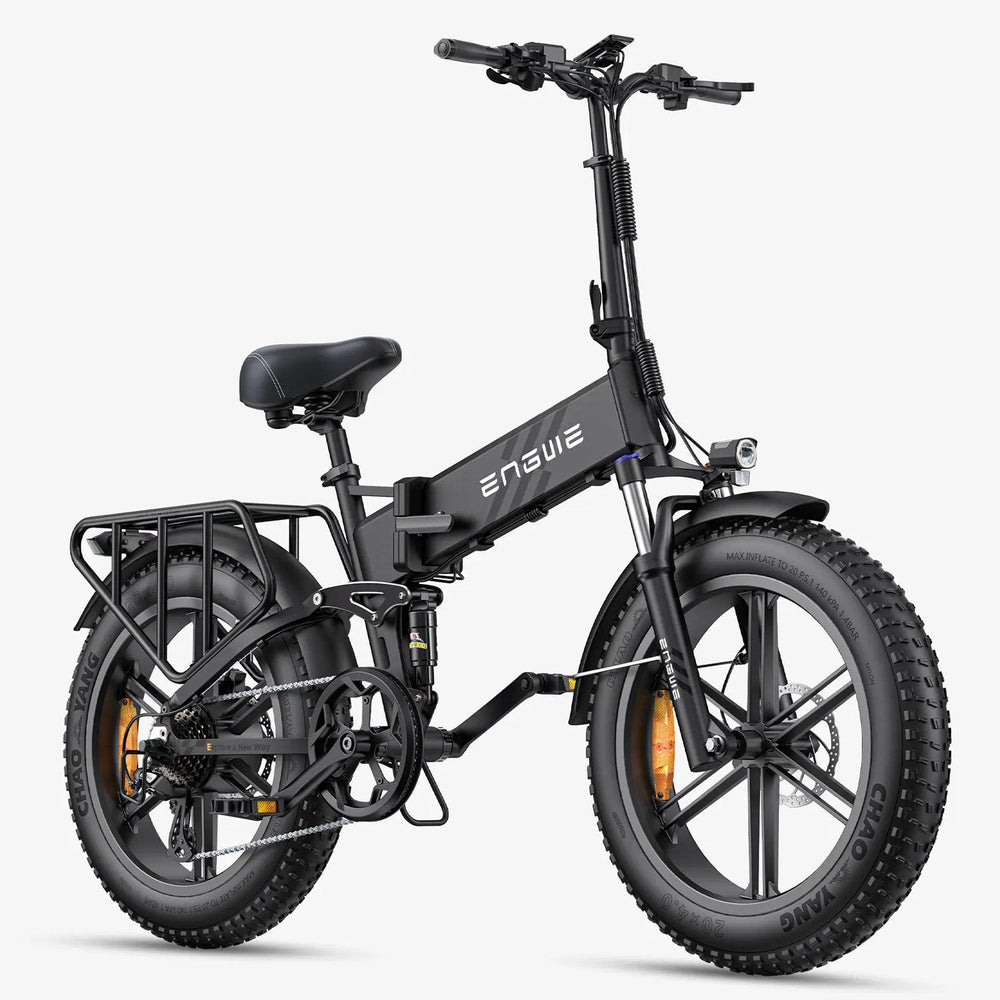 ENGINE PRO 2.0 Rowery elektryczne w pełnym profilu z składaną ramą ze stopu aluminium 6061 i oponami 20x4,0 cala