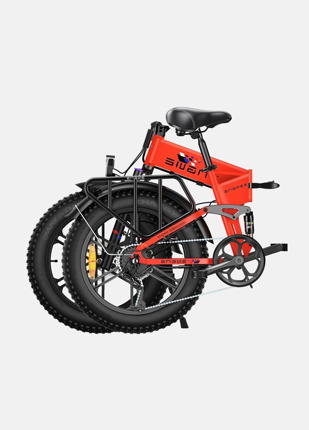 Engine X Rowery elektryczne składane z podwójną amortyzacją