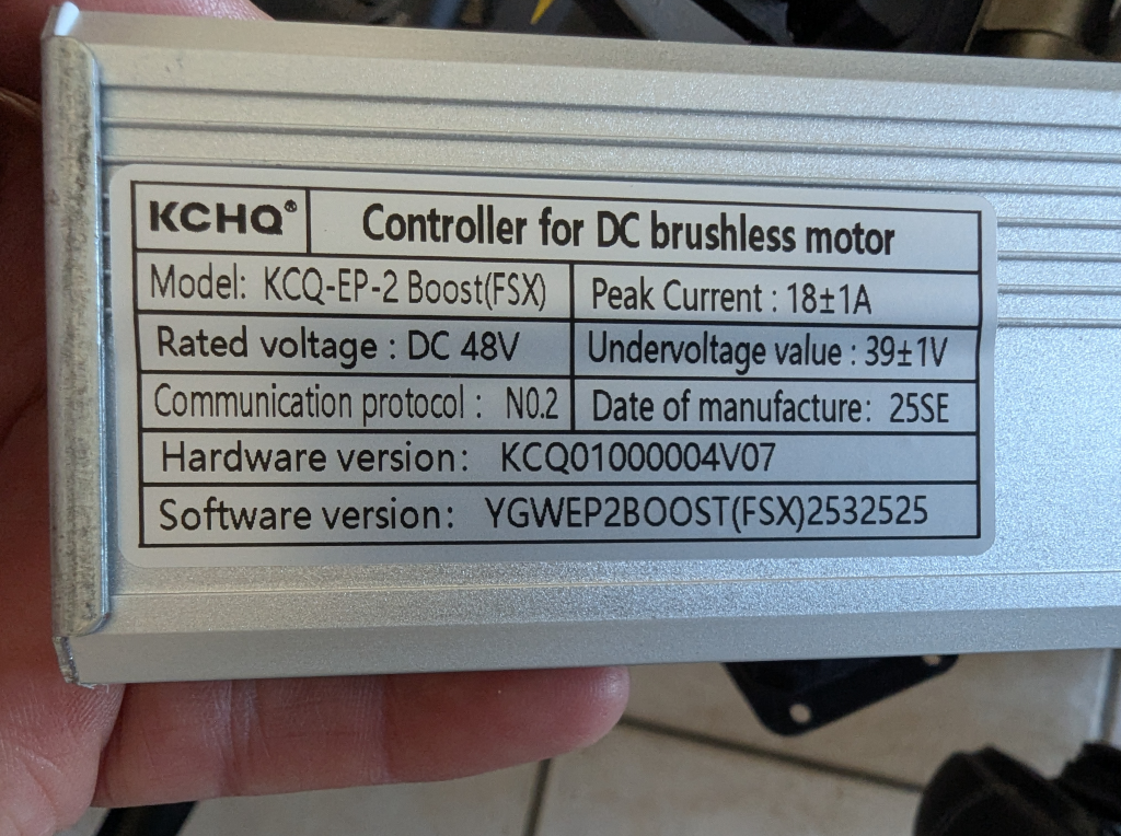 Manetka kciukowa do ENGWE EP-2 BOOST