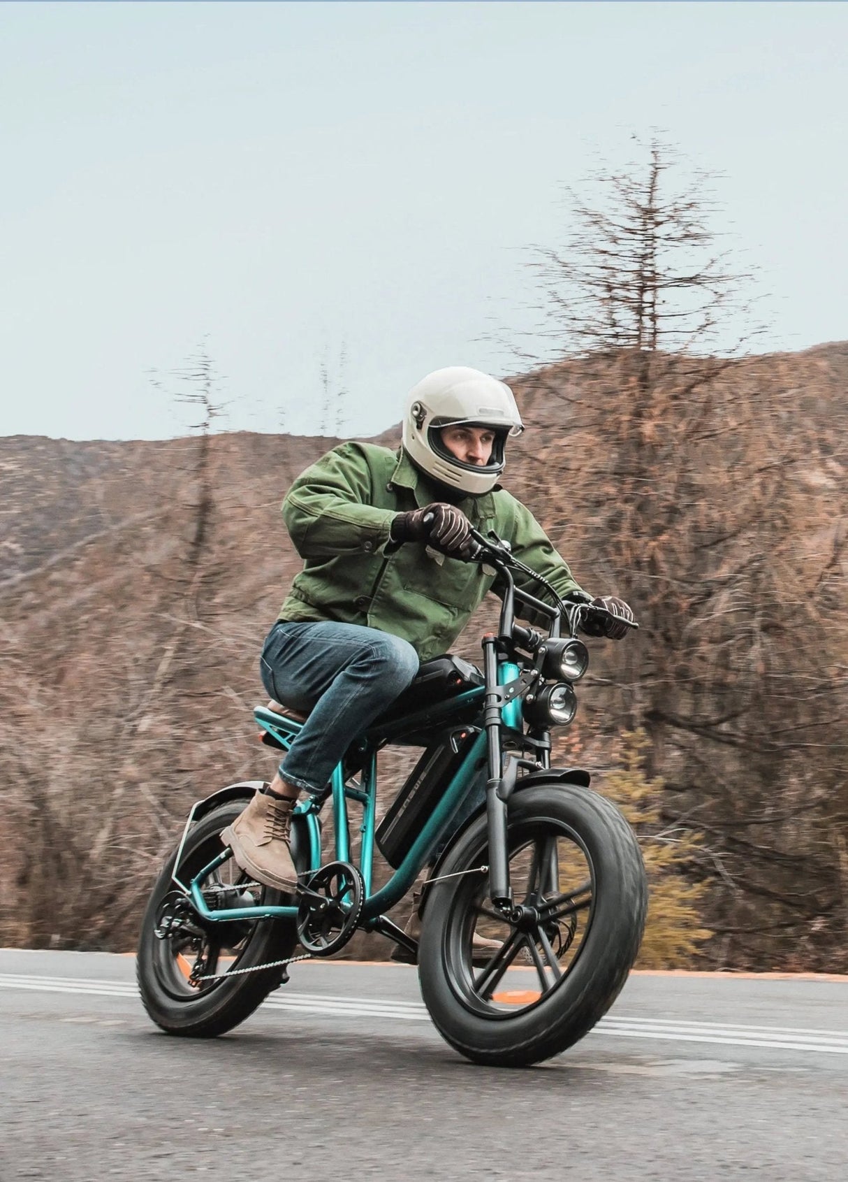 M20 Rowery elektryczne Rower elektryczny z pełnym zawieszeniem, który wygląda jak motocykl i spełnia wymogi UE