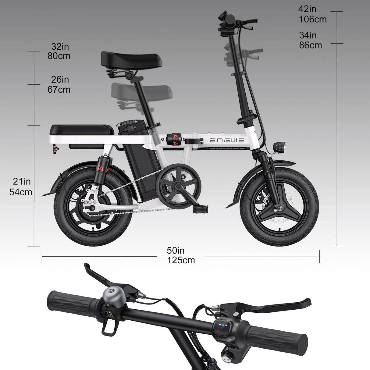 Rower składany ENGWE T14