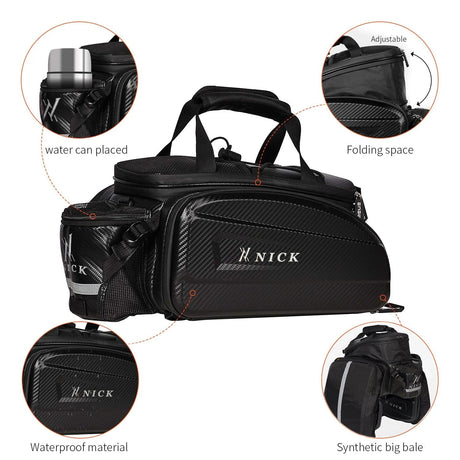 Borsa portapacchi per bici, zaino da 17 - 35 litri NICK - ottobest.it